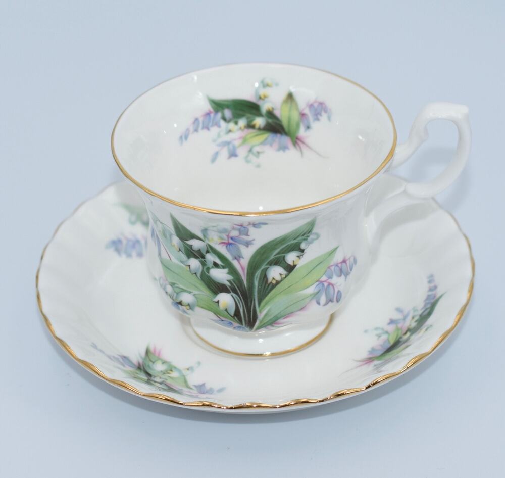 Royal Albert Summertime Series CHEVERELL Tea Cup and Saucer Set